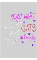 Life without cats is empty