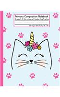 Primary Composition Notebook - Caticorn