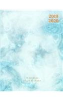 2019 2020 15 Months Blue Marble Daily Planner