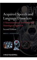 Acquired Speech and Language Disorders