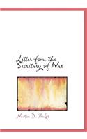 Letter from the Secretary of War