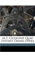 M.T. Ciceronis Quae Exstant Omnia Opera: (Italian)