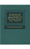 Transactions of the Hom Opathic Medical Society of the State of New York, Volume 3