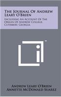 The Journal of Andrew Leary O'Brien