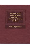 Elements of Comparative Anatomy