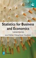 Statistics for Business and Economics plus Pearson MyLab Statistics with Pearson eText, Global Edition