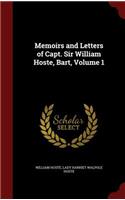 Memoirs and Letters of Capt. Sir William Hoste, Bart, Volume 1