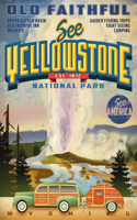 See America Yellowstone Lined Notebook