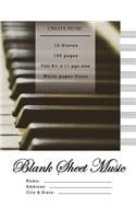 Blank Sheet Music
