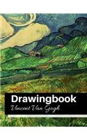 Drawingbook (Vincent Van Gogh) Volume 6: Drawingbook, drawing book for adults, All Black Sketchbook, van gogh notebook