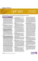 Level I & HCPCS Level II Modifiers 2021 Express Reference Coding Card
