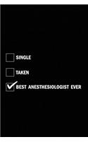 Anesthesiologist Journal: Blank Lined Notebook for Anesthesiologist Gift Journal Diary