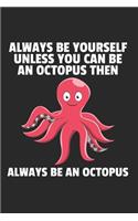 Octopus Krake Tintenfisch Notizbuch