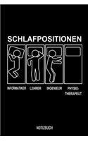 Schlafpositionen Physiotherapeut
