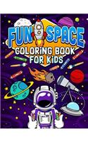 Fun Space Coloring Book For Kids