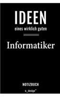 Notizbuch für Informatiker: Originelle Geschenk-Idee [120 Seiten liniertes blanko Papier]