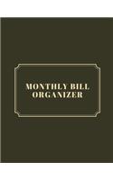 31 day Monthly Bill Organizer Family Budget Planner