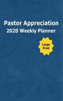 Pastor Appreciation 2020 Weekly Planner