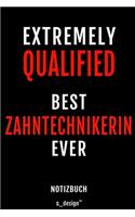 Notizbuch für Zahntechniker / Zahntechnikerin: Originelle Geschenk-Idee [120 Seiten gepunktet Punkte-Raster blanko Papier]
