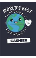 World's Best Cashier: Notebook / Journal with 110 Lined Pages