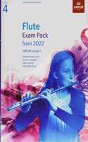 Flute Exam Pack from 2022, ABRSM Grade 4: Selected from the syllabus from 2022. Flute Part, Piano Accompaniment, Scales & Sight-Reading(ABRSM Exam Pieces)