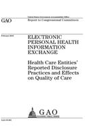 Electronic personal health information exchange