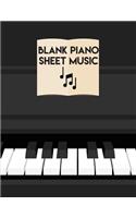 Blank Piano Sheet Music