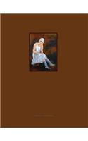 Manuscript Paper Notebook: Blank Sheet Music, Painting 1920's Flappers Brown(Painting 1920's Flappers)