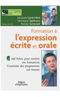 Formation à l'expression écrite et orale