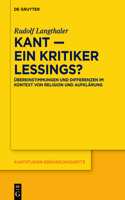Kant - Ein Kritiker Lessings?