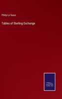 Tables of Sterling Exchange