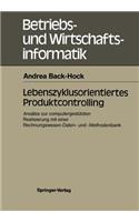 Lebenszyklusorientiertes Produktcontrolling