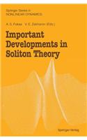 Important Developments in Soliton Theory