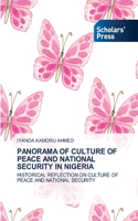 Panorama of Culture of Peace and National Security in Nigeria