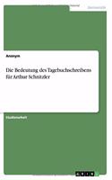 Bedeutung des Tagebuchschreibens für Arthur Schnitzler