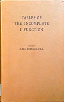 TABLES OF THE INCOMPLETE GAMMA-FUNCTION