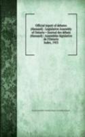 Official report of debates (Hansard) : Legislative Assembly of Ontario = Journal des debats (Hansard) : Assemblee legislative de l'Ontario