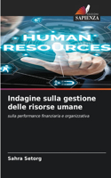 Indagine sulla gestione delle risorse umane