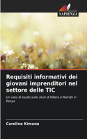 Requisiti informativi dei giovani imprenditori nel settore delle TIC