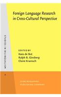 Foreign Language Research in Cross-Cultural Perspective