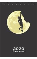 Climbing in the moonlight Calendar 2020
