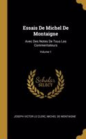 Essais De Michel De Montaigne