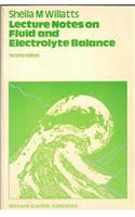 Lecture Notes on Fluid and Electrolyte Balance
