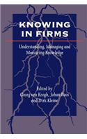 Knowing in Firms