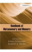 Handbook of Metamemory and Memory