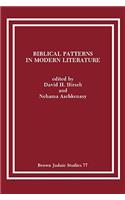 Biblical Patterns in Modern Literature