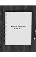 Office Building Checklist: Property Inspection Checklist Guide Inspection & Maintenance Record Notebook Safety & Routine Check Logbook Journal Activity Register For Office, Sc