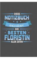 Dieses Notizbuch Gehört Der Besten Floristin Aller Zeiten