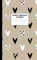 Primary Composition Notebook: Handwriting Practice Book for Kids Grades K-2 - Quaint Preschool, Kinder, 1st and 2nd Grade Writing Journal School Exercise Workbook with Picture an