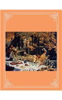 Art - James Tissot - Holyday (the Picnic) - Journal Notebook